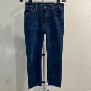 CITIZENS OF HUMANITY Cara High Rise Cigarette Ankle Jeans